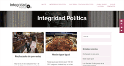 Desktop Screenshot of integridadpolitica.com
