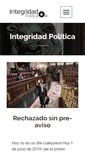 Mobile Screenshot of integridadpolitica.com